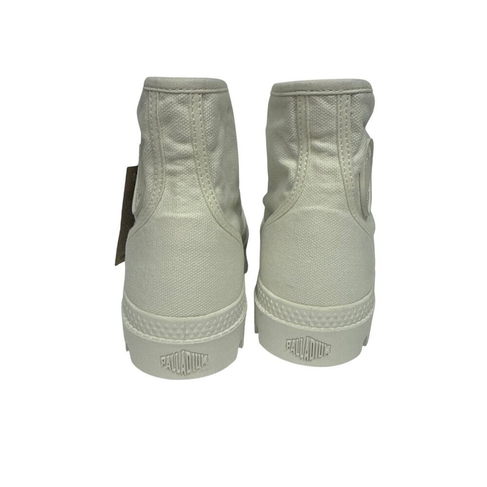 Palladium Pampa Hi Star White Women's Sneaker Vegan Lug Sole Cap Toe Size 7 NEW - Picture 5 of 11